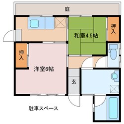 萱町I一戸建ての物件間取画像